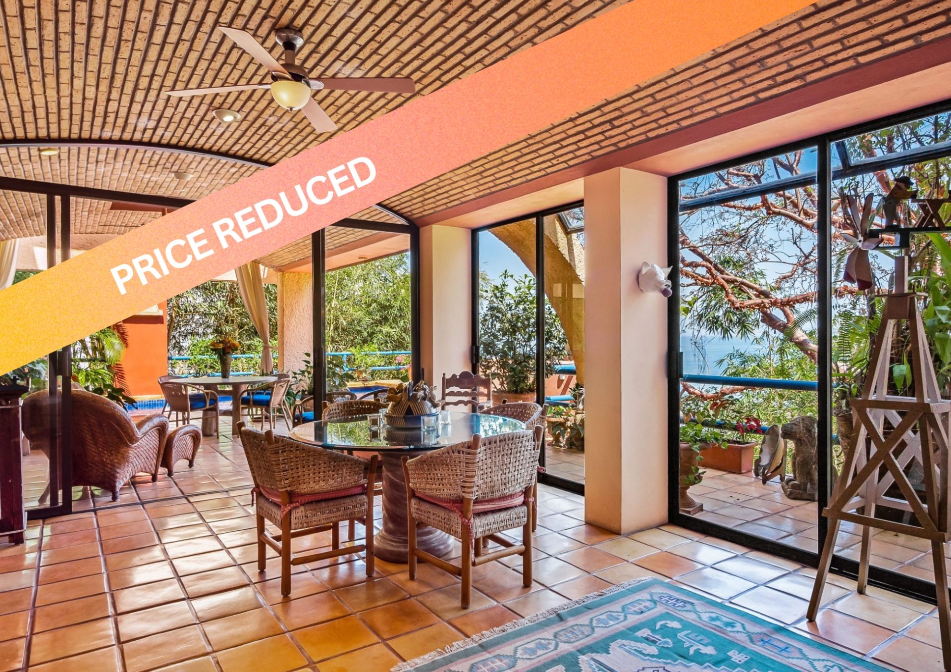 Casa Buena Vida in Conchas Chinas is a luxury Mexican Hacienda-style home in Puerto Vallarta